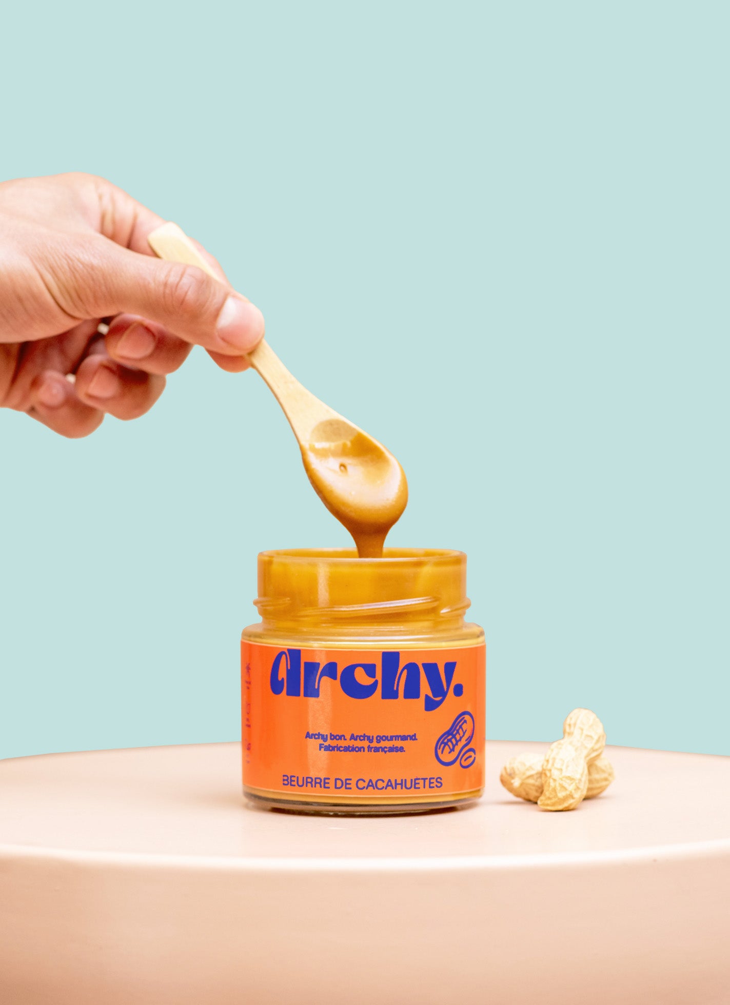 archy pot de beurre de cacahuètes