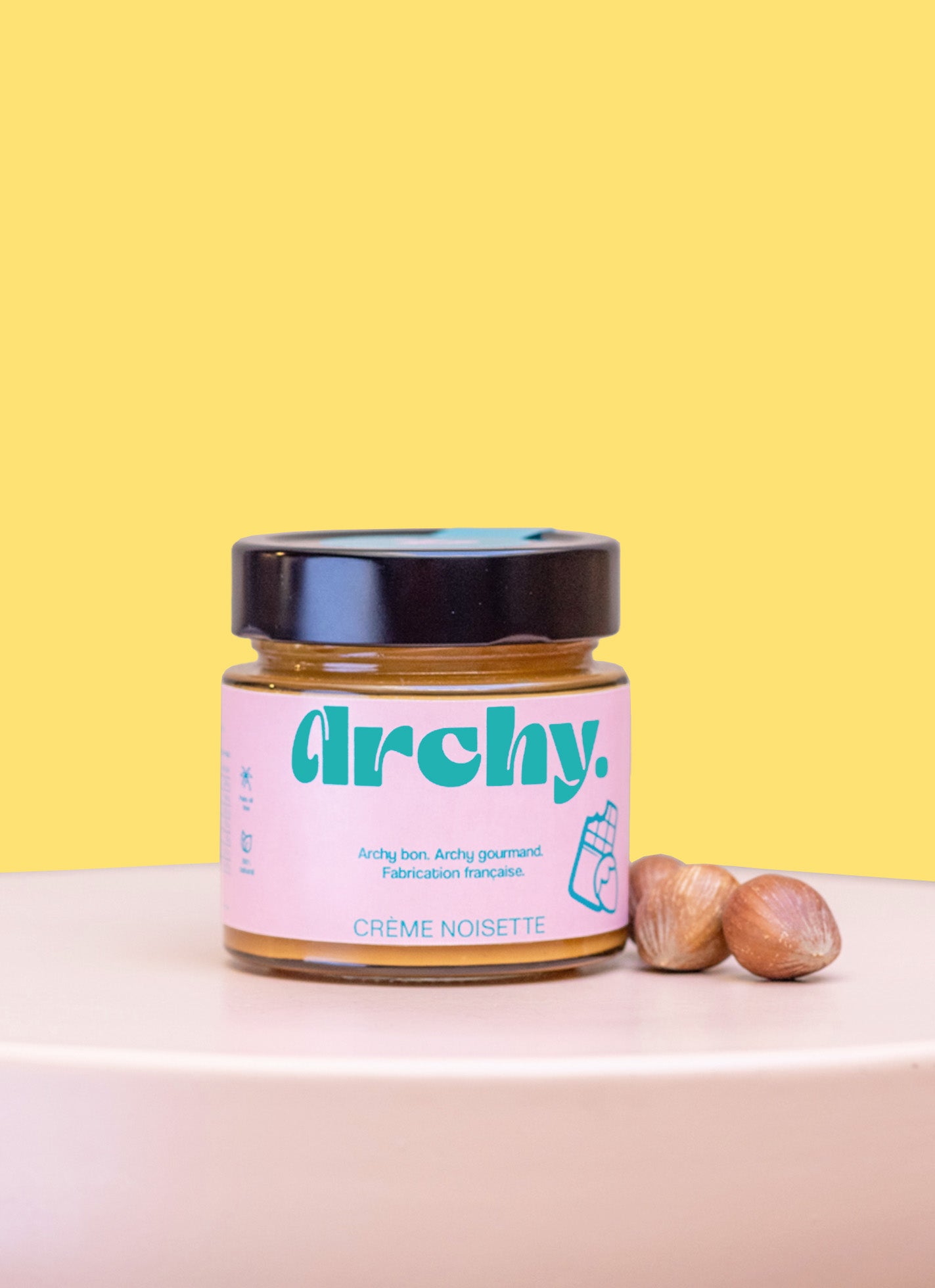 pot de crème noisette archy