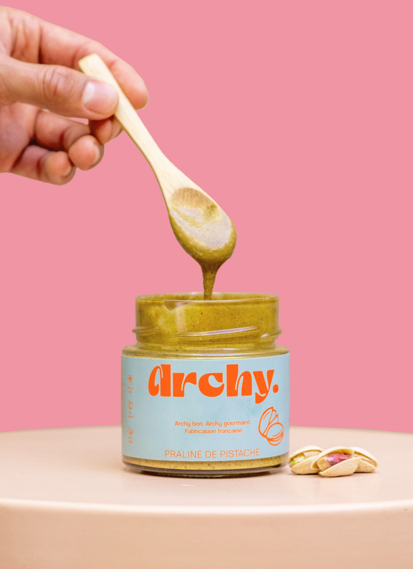 Pot de praliné pistache Archy